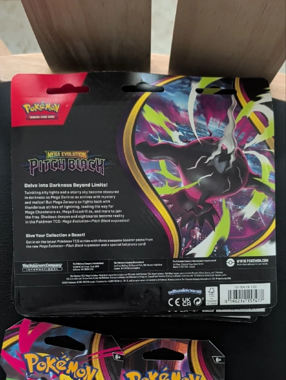Pokémon Mega Evolution Pitch Black Bundle Factory Sealed